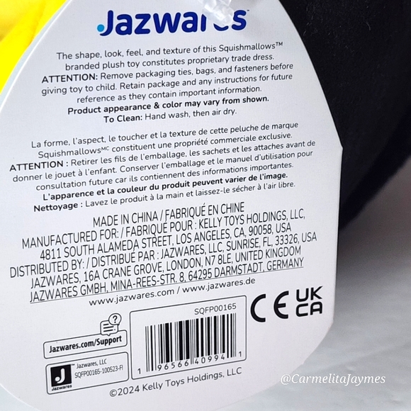 JUNIE 🔄 AARON 🍌 Banana 🐒 Gorilla FlipAMallow Original Squishmallow ☆》NWT《☆ - Picture 7 of 9